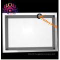 A4 acrylic light box crystal light sign portable display tattoo light box for tattoo